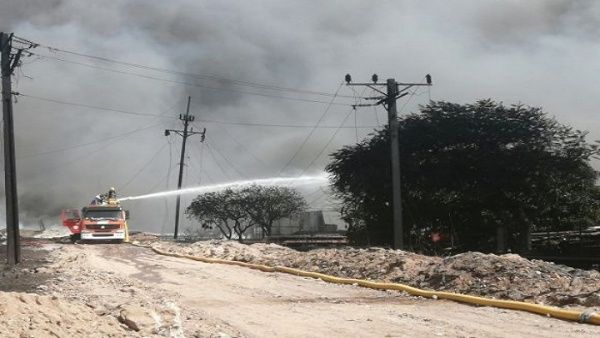 Cuba, México y Venezuela luchan por controlar incendio en Matanza