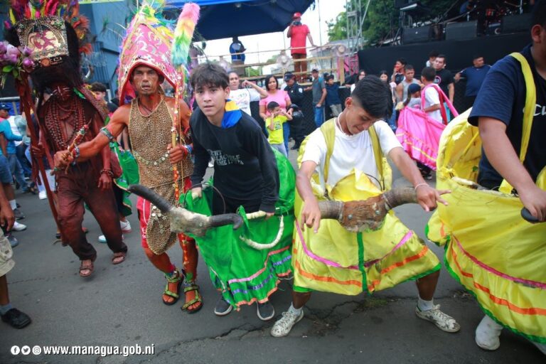 Familias despiden las fiestas tradicionales de Managua en San José Oriental