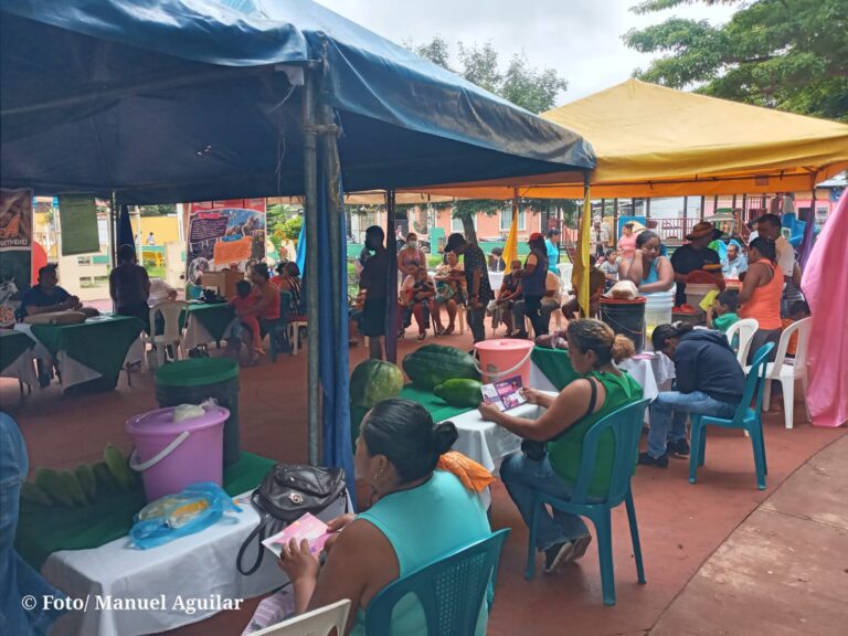 Todo un éxito la feria de Bioinsumos en El Rosario