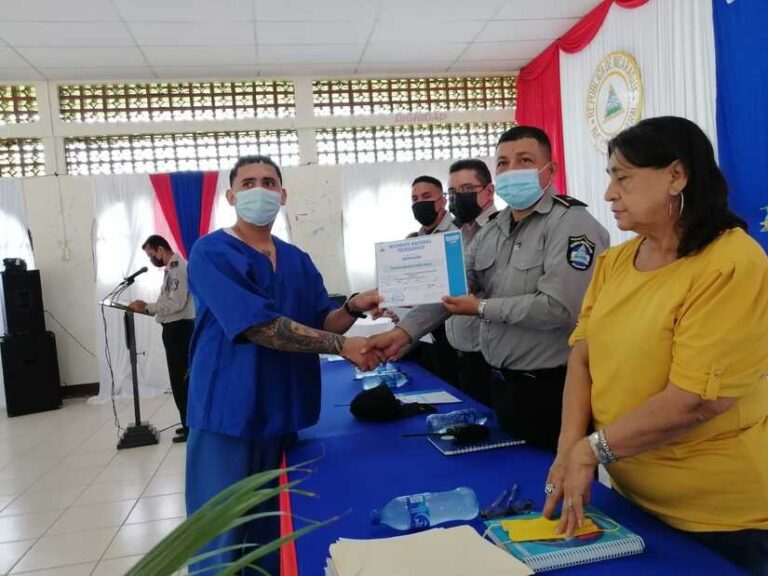 Un total de 95 privados de libertad finalizan diferentes cursos técnicos