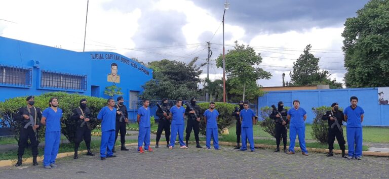 Ponen tras las rejas a 8 sujetos en Chinandega