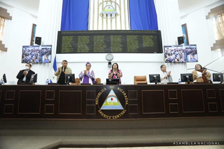 Asamblea Nacional honra la memoria del Alcalde de Diriamba