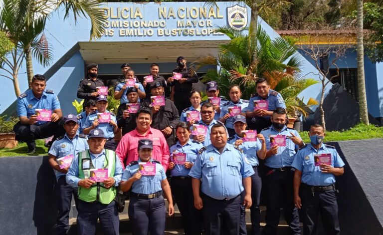 Policía de Carazo y MINIM realizan conversatorio en atención integral a la Mujer