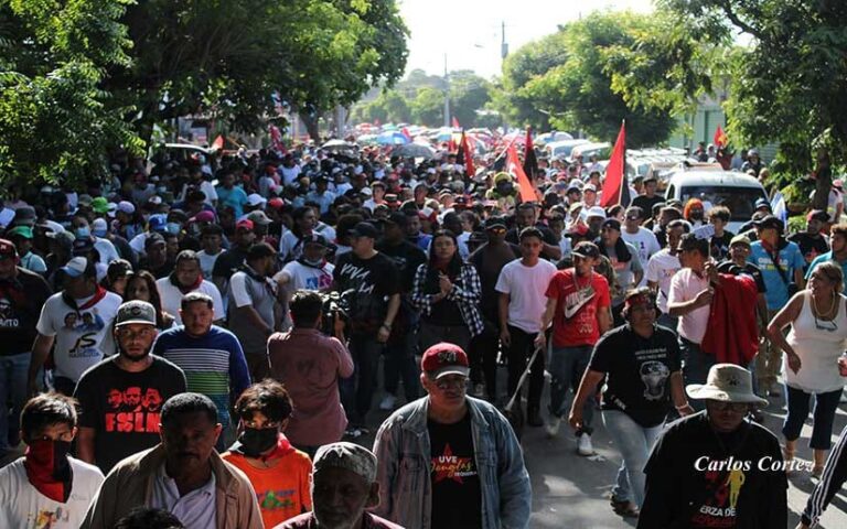Managua conmemoró la Gesta Heroica de Pancasán