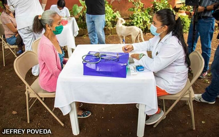 Feria de Salud llega hasta las familias de la comunidad Las Jinotepes