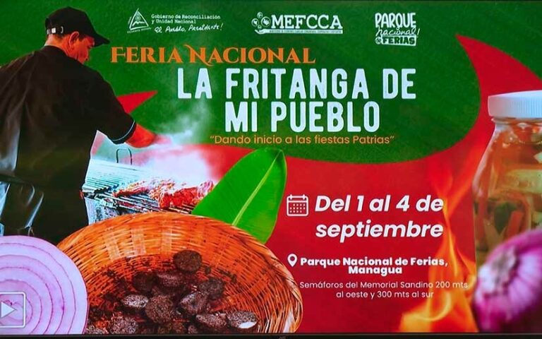 Feria “Fritanga de Mi Pueblo” se realizará en el Parque Nacional de Feria