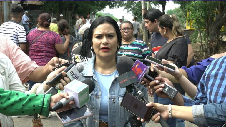 ALMA inaugura cuatro cuadras de calle en el barrio Hilario Sánchez