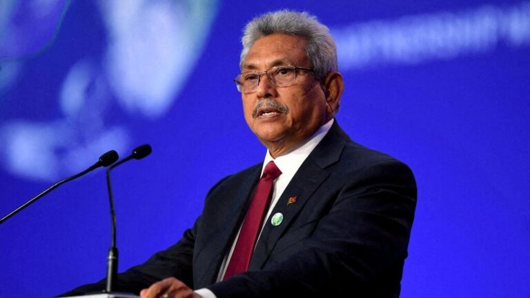Regresa a Sri Lanka el expresidente Gotabaya