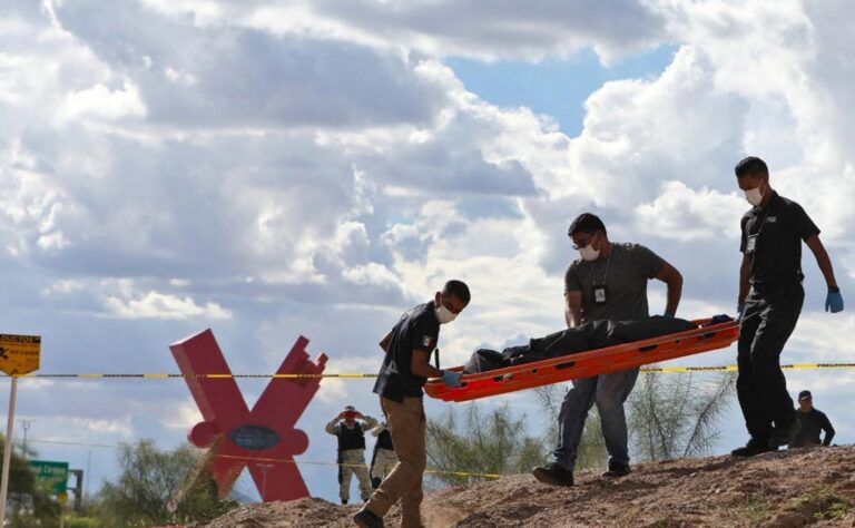 Encuentran los cadáveres de 9 migrantes en el Río Bravo