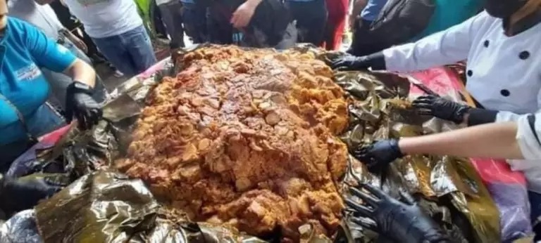 Matagalpa elabora el nacatamal más grande de Nicaragua