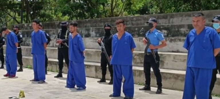 Capturan a 8 sujetos por delitos de peligrosidad en Nueva Segovia