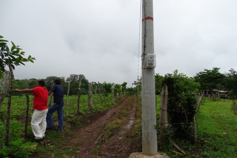 Inauguran proyecto de electrificación en El Tuma-La Dalia