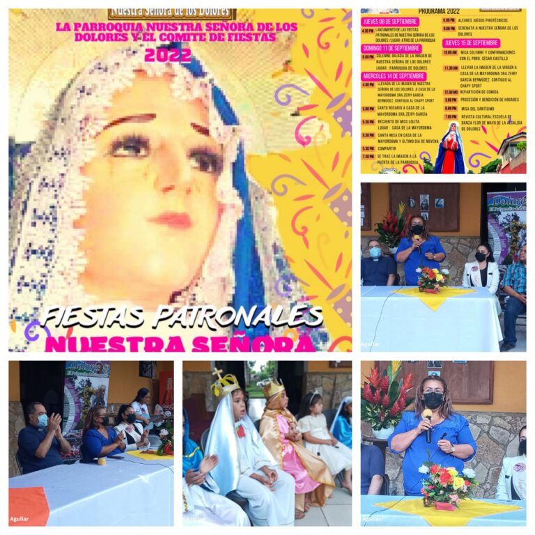 Anuncian fiestas patronales en Dolores, Carazo