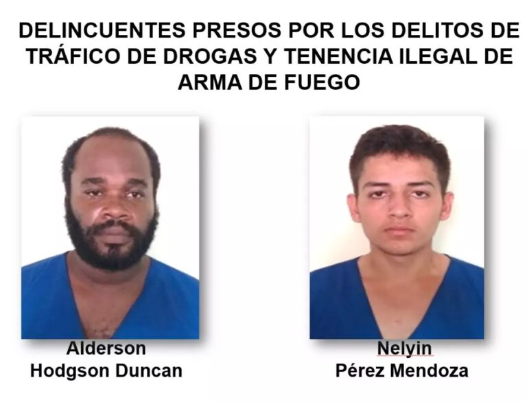 Incautan 6 kilos de cocaína y 24 libras de marihuana en el Caribe Sur