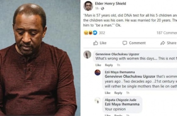 Después de 20 años de casado descubre que sus 5 “hijos” no son de él