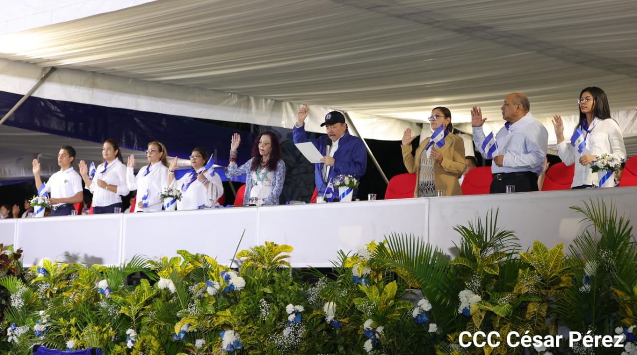 Presidente de Nicaragua Daniel Ortega Saavedra.
