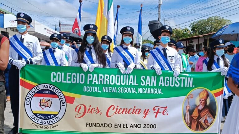 Más de 3 mil personas participaron en el homenaje a la Patria en Ocotal&nbsp;