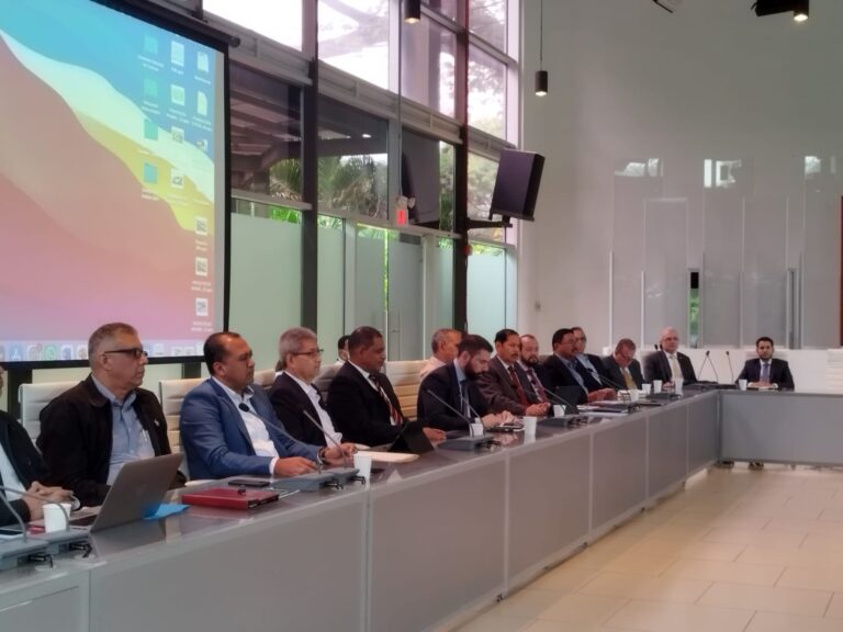 Ministros de Nicaragua se reúnen con delegación del Partido Comunista de China