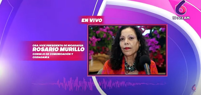 Cra. Rosario Murillo en comunicación con las familias nicaraguenses.