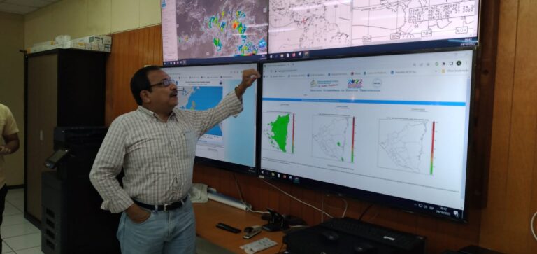 INETER pronostica para esta semana Altas Presiones y el ingreso de la Onda Tropical 32