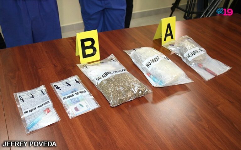 PN incauta en Managua 1 kilo con 807 gramos de cocaína