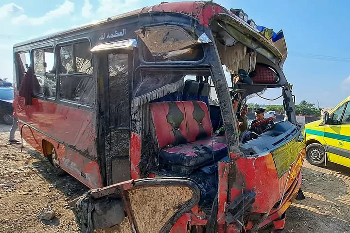 Reportan 21 personas fallecidas en Egipto