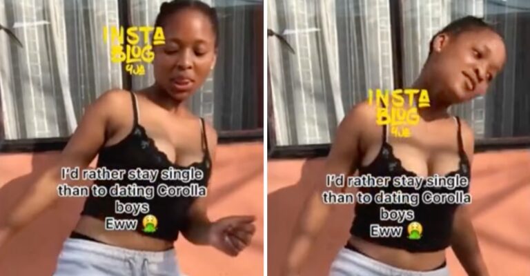 Joven prefiere estar soltera antes que salir con chicos que manejen autos baratos