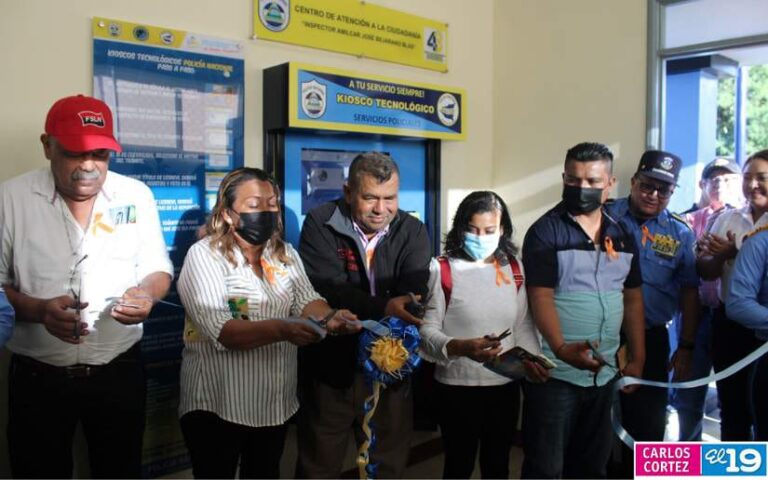 Policía Nacional inaugura un nuevo centro de atención a la ciudadanía en Nindirí