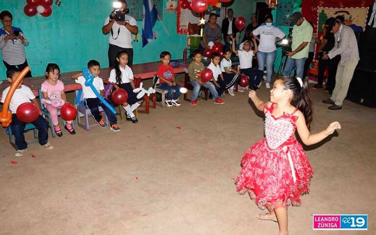 Promotoria Solidaria realiza actividad recreativa con niños de preescolar