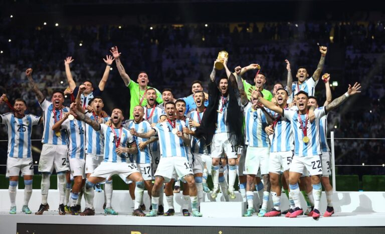 Gana la Copa Mundial la Argentina de Leo Messi