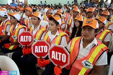 MINED promueve educación vial para contribuir a disminuir los accidentes