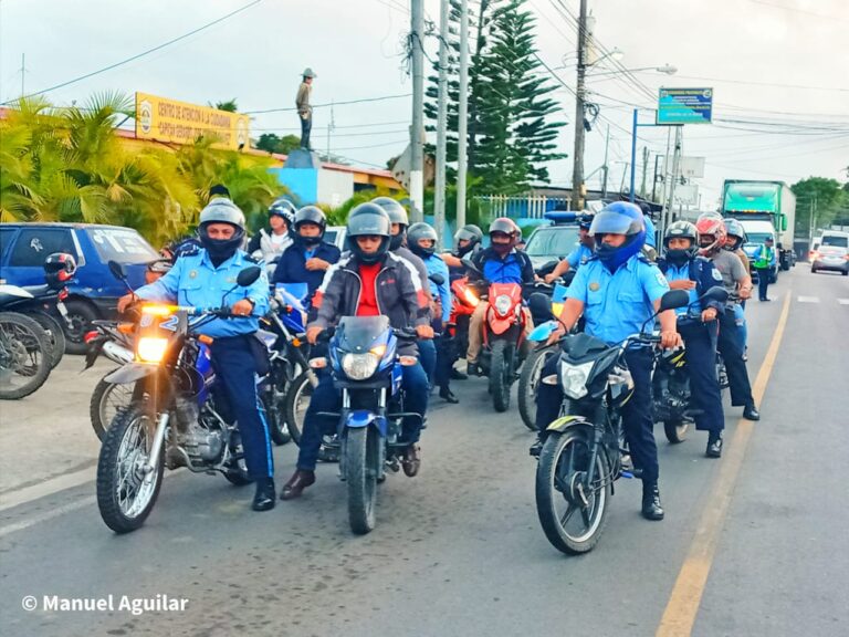 Policía Nacional de Carazo realiza Banderillazo del Plan Navidad