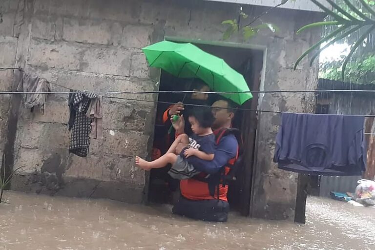 Inundaciones dejan muertos y heridos en Filipinas