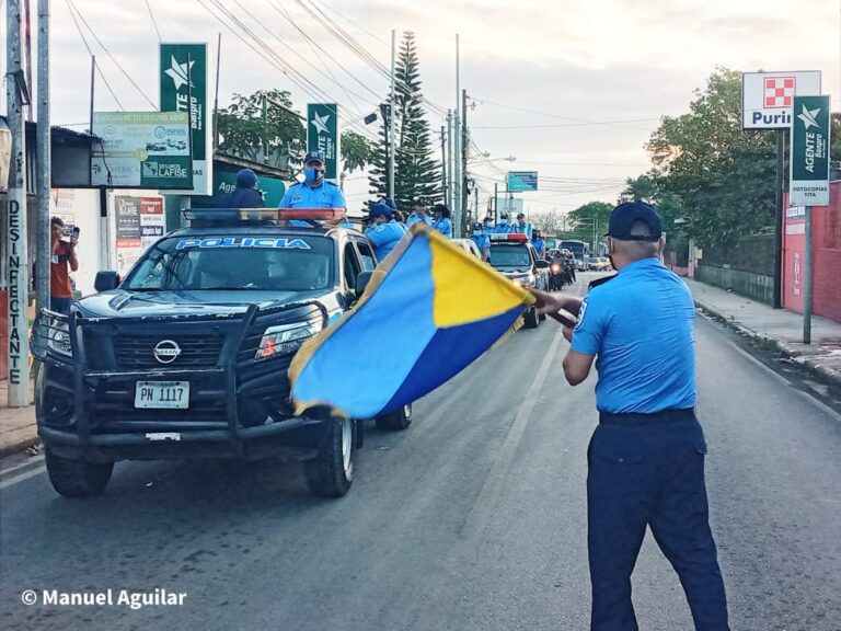 Policía desplegada en Carazo por el Plan de Fin de Año 2022