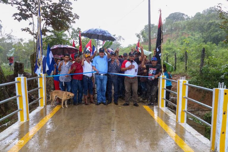 Inauguran puentes vehiculares en Siuna