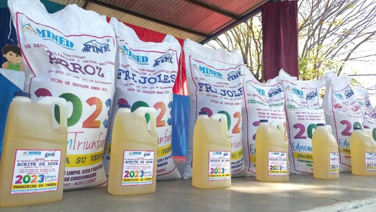 Distribuyen la Merienda Escolar en los territorios de Bilwi