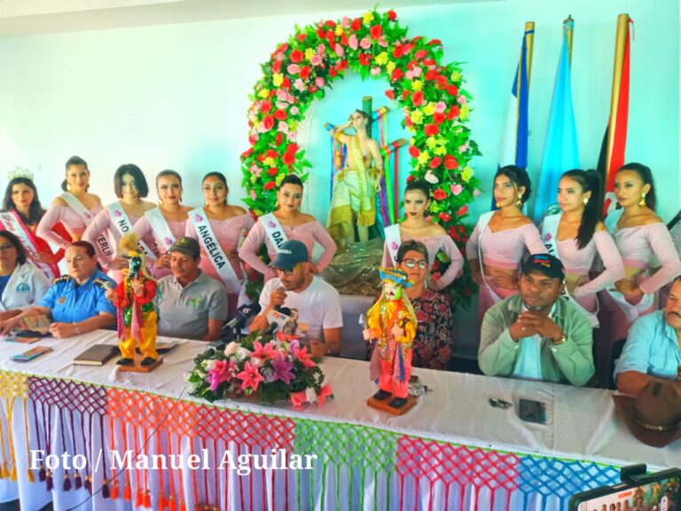Presentan plan de actividades y reinas de las Fiestas Patronales de Diriamba 2023
