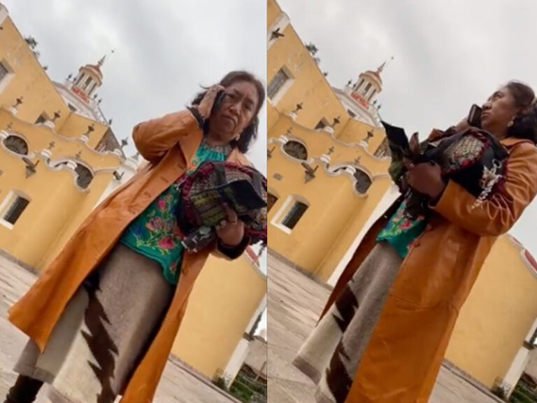 Mujer arroja agua bendita a pareja gay porque se abrazaban