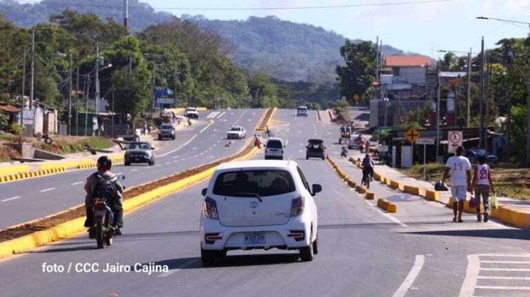 Más de 235 mil personas serán beneficiadas con el tramo carretero entre Masaya y Granada