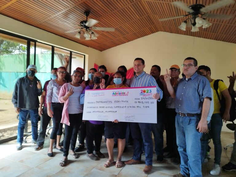 Programa Adelante entrega desembolso a emprendedores de Managua