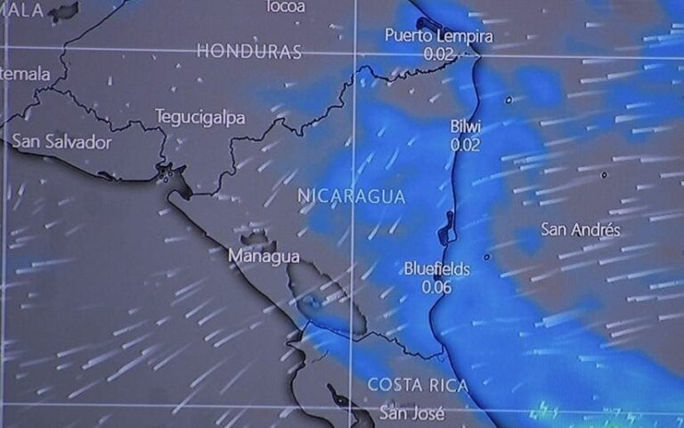 INETER anuncia que dos frentes fríos se aproximan a Nicaragua