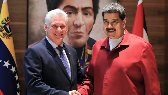 Presidente Díaz-Canel visita Venezuela