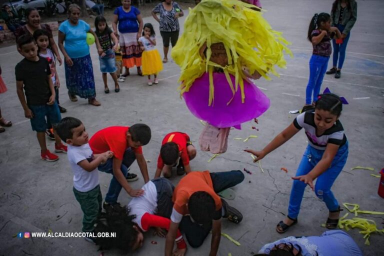 Niños disfrutan de tarde recreativa en Ocotal
