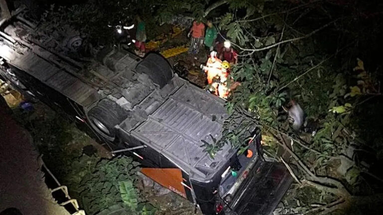 Fallecen siete personas en un accidente de autobús en Brasil