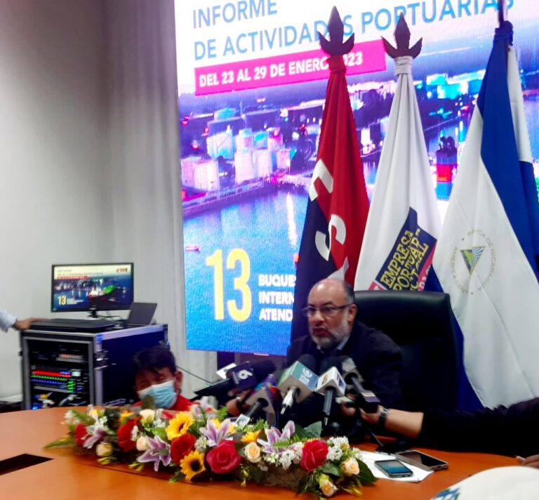 Más de 170 mil toneladas métricas de carga recibieron los puertos comerciales de Nicaragua