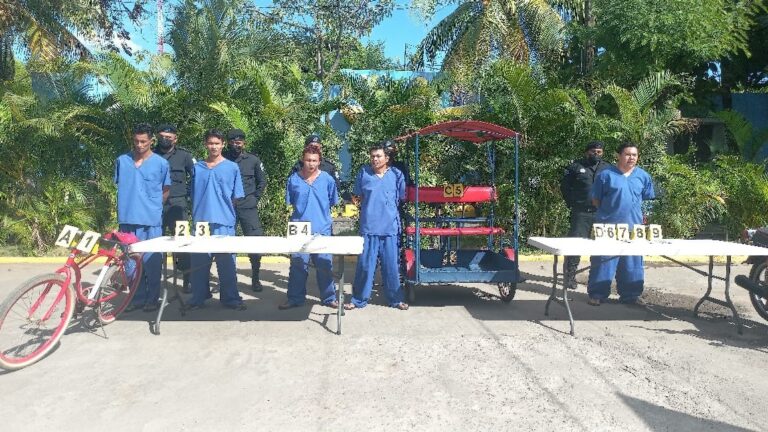 Capturan a 9 delincuentes de peligrosidad en Chinandega