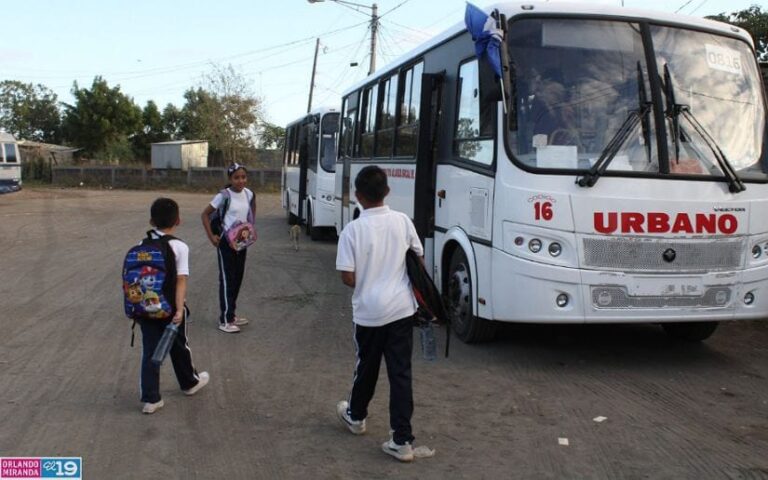 Por Tipitapa ya circulan 20 nuevos buses