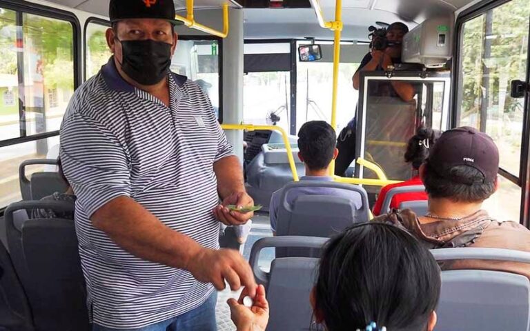 Llega flota de 10 unidades de buses rusas a Masaya