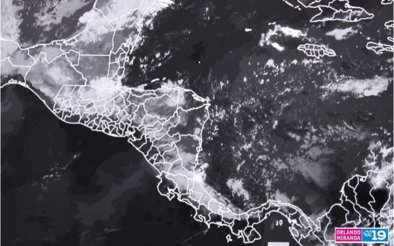 Presencia de altas presiones y frente frio se aproxima en Nicaragua