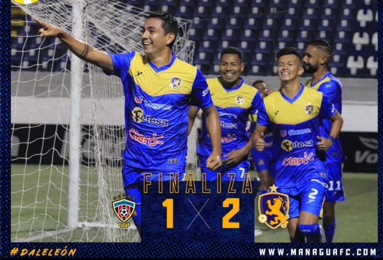 Managua FC único equipo invicto en Liga Primera